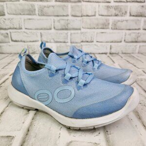 OOfos OOmg Sport LS Low Women's Size 8 Light Blue Slip On Comfort Recovery Shoes
